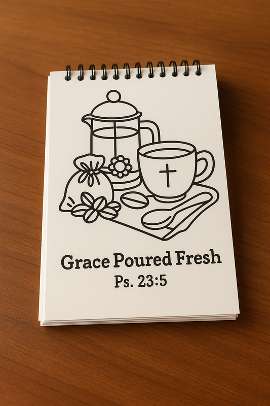 Faith Minis: Daily Mercies - Christian Mini (4x6) Coloring Book