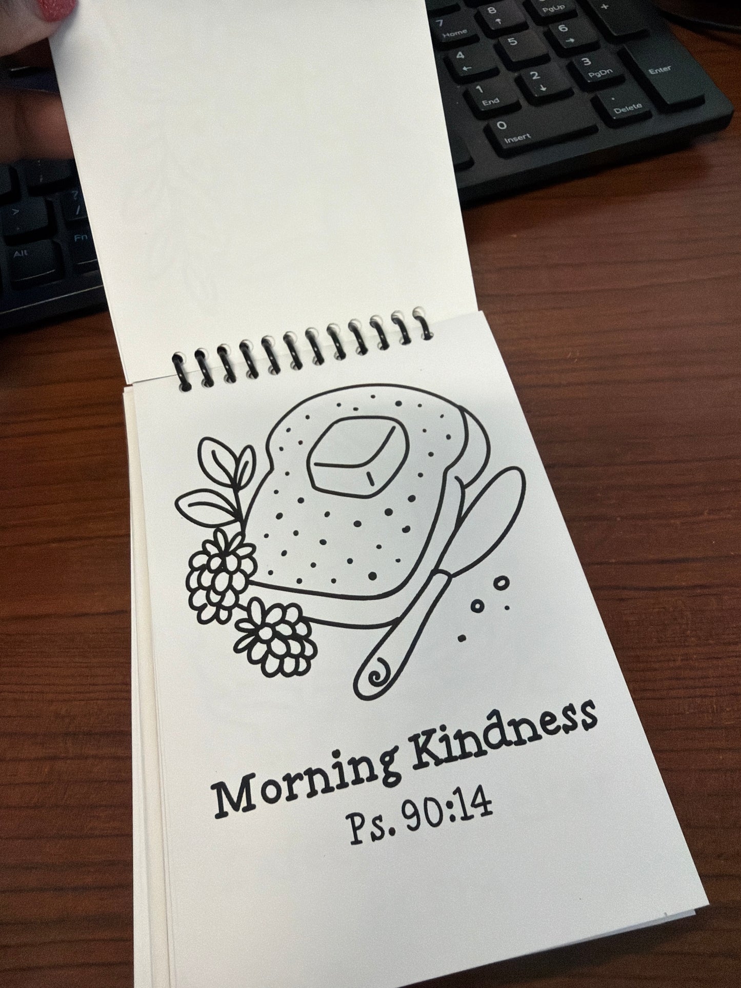 Faith Minis: Daily Mercies - Christian Mini (4x6) Coloring Book