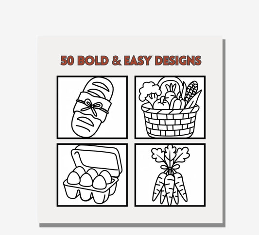 Bold & Easy Coloring Book Trio - Adult Coloring Books