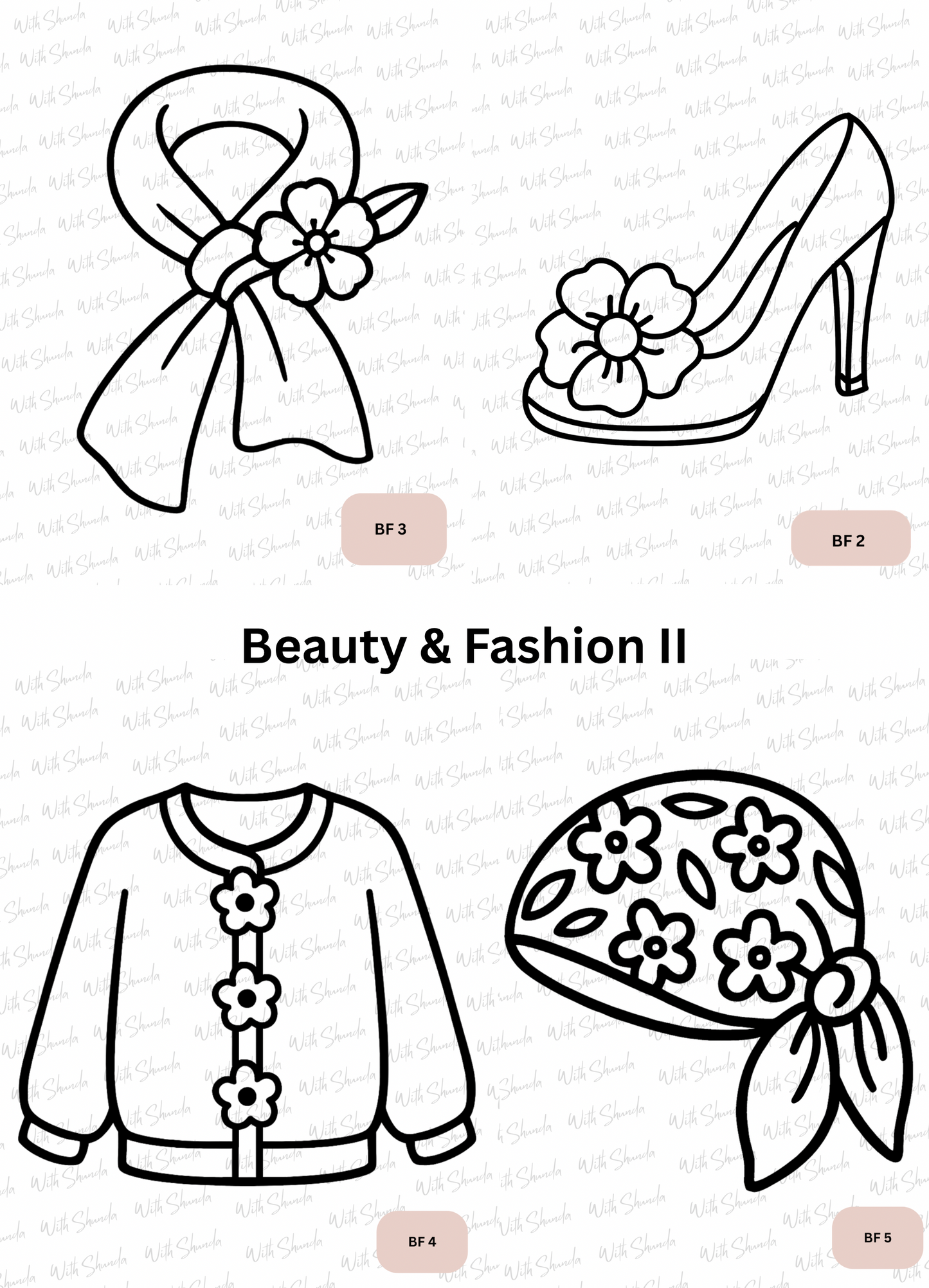 Pick 5 Sand Art Sheets - $10