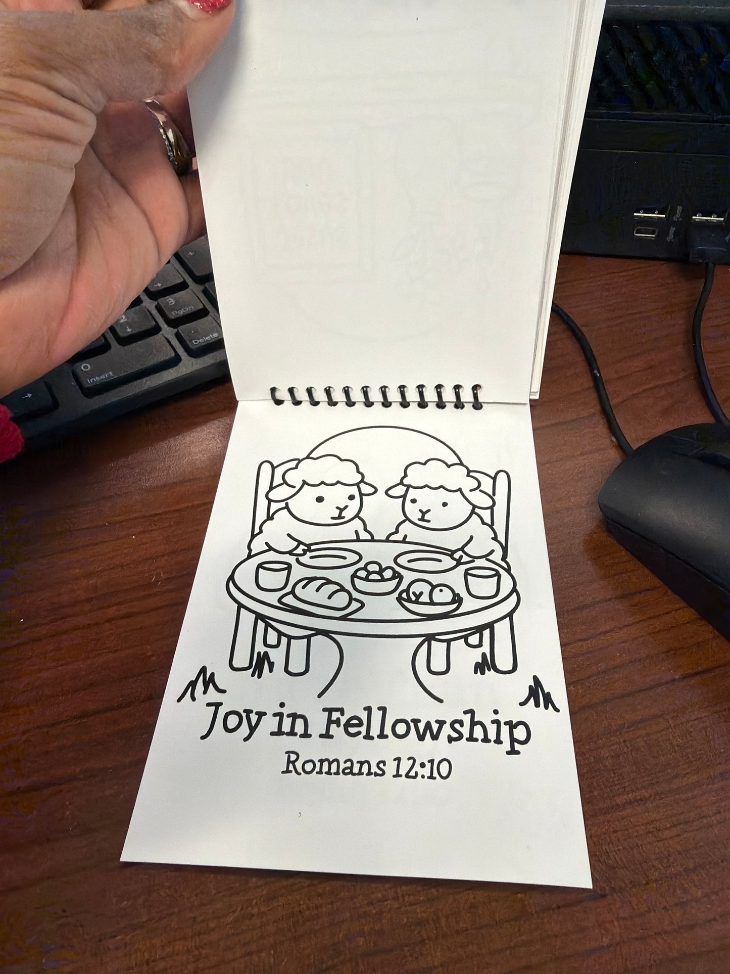 Faith Minis: Daily Mercies - Christian Mini (4x6) Coloring Book